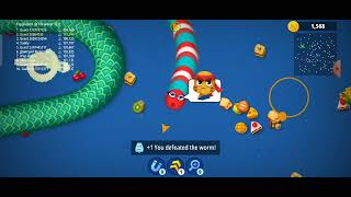 zone io online game worms zone worms zone wormszone wormszoneOnline 46 part 14046 point [upl. by Andre]