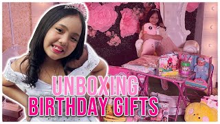 UNBOXING MY BIRTHDAY GIFTS  TYRONIA FOWLER [upl. by Aluin]