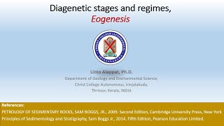 Unit 12 L2 Eogenesis Diagenetic stage [upl. by Eciryt]