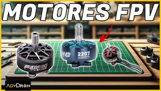 🔶Como elegir MOTORES Brushless para DRONES FPV🔶 Guía Completa [upl. by Noell362]