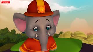 Aane Mari Aane Mari  Kannada Animal Rhymes for Children  Infobells [upl. by Oranneg]