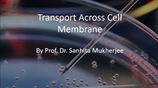 Transport Across Cell Membrane [upl. by Kieger]