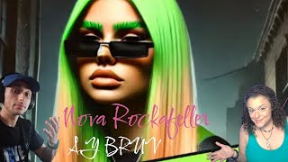 UK NOVA NOVA ROCKAFELLER  AY BRUV OFFICIAL AUDIO EVFAMILYS REACTION [upl. by Sabba]