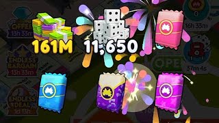 monopoly go  12k dice  2531 pegE chip  x100 prize drop ​⁠monopolygo gameplay [upl. by Orran]