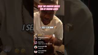 Tyler the Creator makes fun of Freddie Gibbs  Tyler the creator funny moments [upl. by Ethelin]