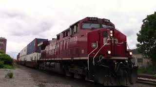 CP 132 passing Osler [upl. by Hgielyak292]