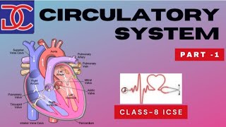 class8 ICSE Biology Circulatory system Part 1  Blood [upl. by Caputo]