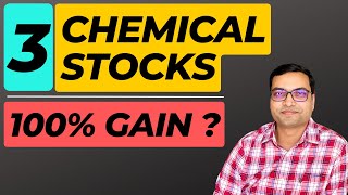 3 Chemical Stocks  100 Gain   Chemical Stocks To Buy India [upl. by Selie]