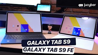 GALAXY TAB S9 VS TAB S9 FE  QUAL TABLET DA SAMSUNG VALE MAIS A PENA [upl. by Areik]