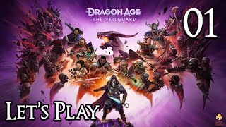 Dragon Age The Veilguard  Lets Play Part 1 The Dreadwolf [upl. by Roberto]