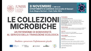 Le collezioni microbiche  Un patrimonio di biodiversità al servizio della transizione ecologica [upl. by Llenart]