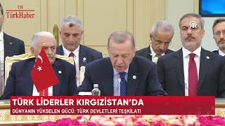 TÜRK LİDERLER KIRGIZİSTANDA [upl. by Christalle744]