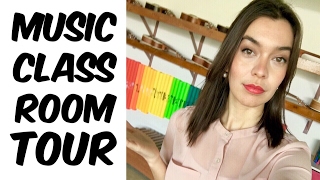 Elementary Music Classroom Tour [upl. by Bueschel]