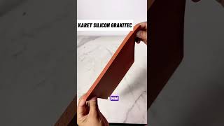 ORIGINAL Karet Silikon Mesin Press Kaos  Silicon Rubber   GRAKITEC [upl. by Sonia]