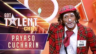 Payasito Cucharin  Audiciones  Got Talent Chile 2024 [upl. by An]