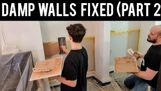 DAMP WALL REPAIR COVENTRY part 2 [upl. by Yasnil]