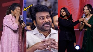 Actress Amrutha Iyengar And Jeniffer Piccinato Speech  Zebra Movie Mega Event  Suma  Chiranjeevi [upl. by Daphna]