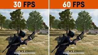 30 FPS vs 60 FPS Gaming [upl. by Aerdma466]