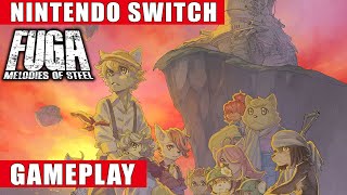 FUGA Melodies of Steel Nintendo Switch Gameplay [upl. by Annaul531]