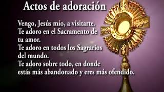 Oraciones Y Visitas Al Santisimo Sacramento Del Altar 01 [upl. by Tacy]