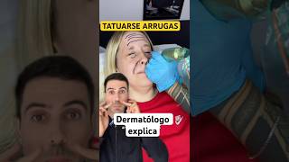 Nunca hagas esto a tu piel Dermatólogo explica cómo eliminar las arrugas y por qué no tatuarselas [upl. by Roose]