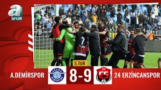 Adana Demirspor 2 6  7 2 24 Erzincanspor Ziraat Türkiye Kupası 5 Tur Maçı [upl. by Ylenaj309]