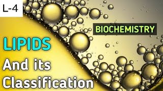 Biochemistry L4 Lipids 1st part apsacs chemistry ssc fbise [upl. by Wyon560]