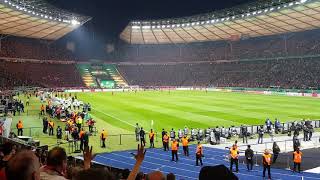 FC Bayern München  SG Eintracht Frankfurt Tor 13 und Platzsturm DFB Pokalfinale [upl. by Clayborne]