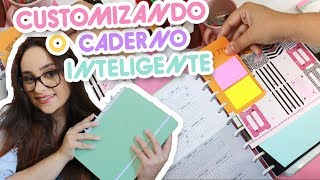 DICAS DE COMO CUSTOMIZAR O CADERNO INTELIGENTE E DEIXÁLO LINDO  Karina Idalgo ♥ [upl. by Maillil]