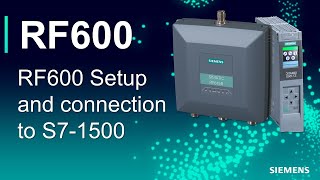 RF600 Setup and Connection to S71500 [upl. by Marina]