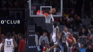 Ja Morant chasedown block 😳🚫 [upl. by Yasmar]