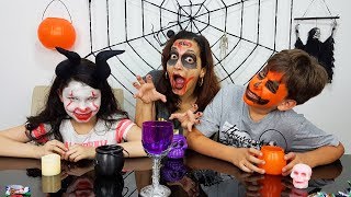 DOCES OU TRAVESSURAS  DESAFIO PLUTONITA HALLOWEEN  Família Luluca [upl. by Dronski]