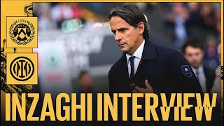 LINTERVISTA DI SIMONE INZAGHI  UDINESE 23 INTER 🎙️⚫🔵 [upl. by Kruger]