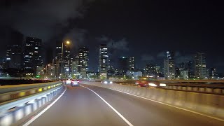 4K Sea Link 2022 Night Drive Mumbai India [upl. by Ilocin]