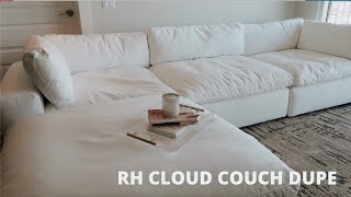 WE GOT A COUCH  RH CLOUD COUCH DUPE [upl. by Initof]