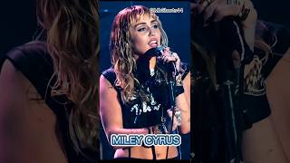 MILEY CYRUS  Heart of Glass Cover en live [upl. by Sidoney151]