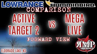 Lowrance Active Target2 vs Humminbird Mega Live [upl. by Wylde]