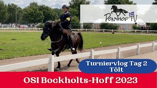 OSI 2023 BockholtsHoff  Tag 2  Tölt T8 und T4  Turniervlog vom Islandpferdeturnier [upl. by Violetta]