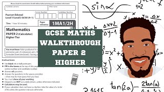 GCSE Maths  Higher  Paper 2 Walkthrough  June 2023  Edexcel AQA OCR  MathsWithDan [upl. by Ahsinal33]