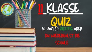 11 Klasse Quiz Teste dein Wissen in Biologie Chemie und Physik 🧬⚗️ [upl. by Tjon811]