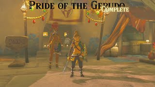 TotK The Missing OwnerPride of the Gerudo Side Quest [upl. by Licna]