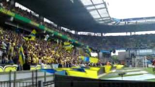 Brøndby movie  fans og jumpdansen [upl. by Rondi867]