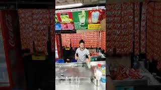 lemon kul ki famous straberry strowberry streetfood foodie indianstreetfood rosesharbat drin [upl. by Chrystel]