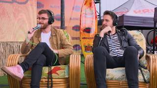 KROQ Weenie Roast 2018 Interview  Nothing But Thieves [upl. by Llirpa]