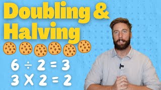 Doubling And Halving Year 3  The Maths Guy [upl. by Salis]