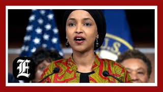 Ilhan Omar condemned on social media after passionate speech supporting Somalia [upl. by Shauna]