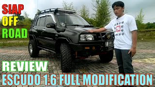 Escudo 16 4x4 Full Modifikasi Off Road Review Lengkap Luar Dalam [upl. by Eidnalem]