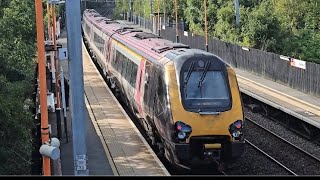 Trains at Hampton In Arden and Berkswell 300824 [upl. by Hahseram]