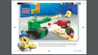 Pickle Tank Attack Instructions  Spongebob  MEGA Bloks  Anleitung  CND24  Construx [upl. by Charissa220]