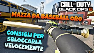 MAZZA DA BASEBALL ORO Ecco come farla velocemente Gameplay CoD BO6 [upl. by Tebor]